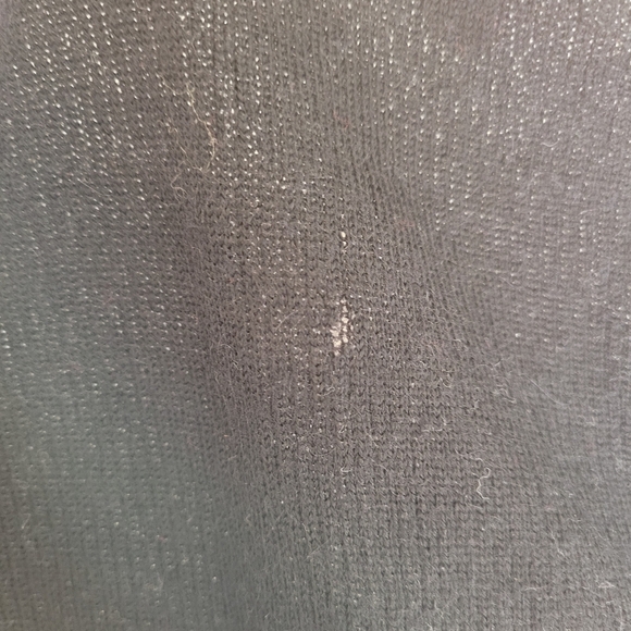 Eileen Fisher wool mohair black short cardigan - Picture 6 of 8